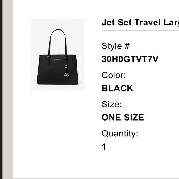 Large MK Travel Tote 🥰 - Picture 2 of 5